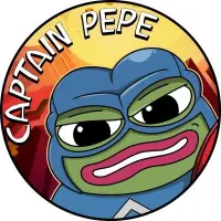 Captain PEPE meme Logo