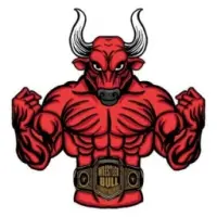 Wrestler Bull Logo