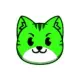 Green Cat