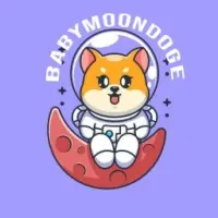 Baby Moon Doge Logo