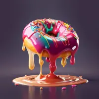 A Literal Donut Logo