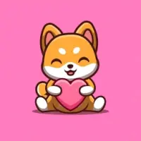 Valentine Shiba Logo