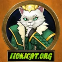 Floki Cat Logo