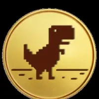 Mem Dinosaur Coin Logo