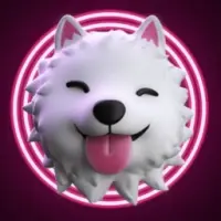 White Doge Logo