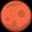 Mars Crater Logo