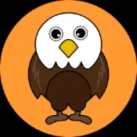 Baby eagle coin Logo
