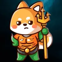 Aqua Shiba Logo