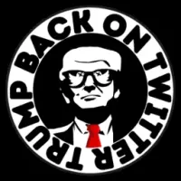 Trump Back On Twitter Logo