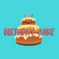 Birthday Cake Logo