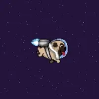 My Space Pug Logo