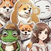 DogecoinShibainuFlokiinuPepeWojakMilady Logo
