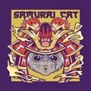 Samurai Cat Logo