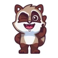 RALF THE RACCOON Logo