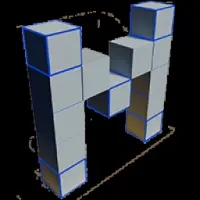 MetaPixel Coin Logo