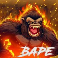 BURNING APE Logo