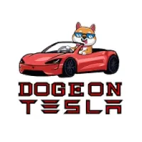 Doge On Tesla Logo