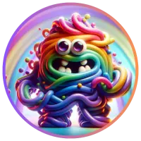 Squiggle Monster Logo