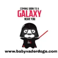 Baby Vader Doge Logo