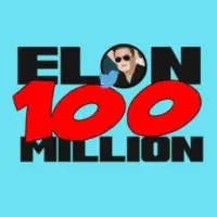 ELON 100 MILLION Logo