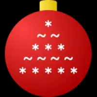 Happy New Year Coin Logo