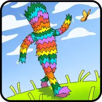 Rainbow Blastoid Man Logo