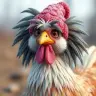 Hairy Cock Wif Hat Logo