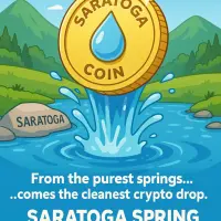 SARATOGA Water Logo