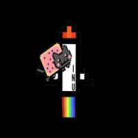 Nyan Cat Inu Logo