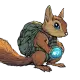 Baby Pnut the Squirrel