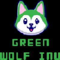Green Wolf Inu Logo