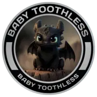 Baby Toothless Logo