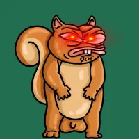Squirrel Pepe Logo