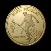 Elvis Presley Coin Logo
