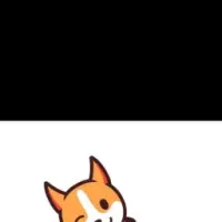 Floki Flying Shiba Logo