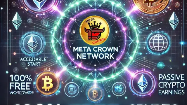 🚀 Meta Crown Network Mining: The Future of FREE Crypto Mining!