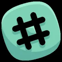 Hashtag Token Logo