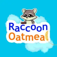 Raccoon Oatmeal Logo