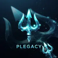 Crypto Poseidon Legend Logo