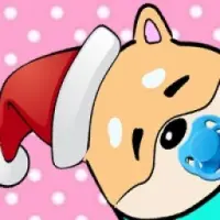NEWBORN SANTA FLOKI Logo