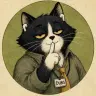 Dubs The Cat Logo