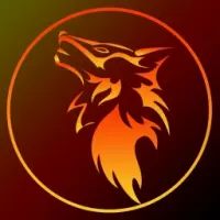 Fire Flame Inu Logo