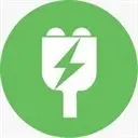 Electric Vehicle Direct Current Logo