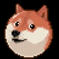 Pixel Doge Logo
