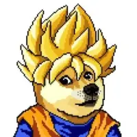 SUPER SAIYAN DOGE Logo