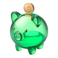 Piggy Bank Coin Logo