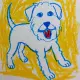 Hand drawn dog