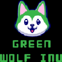 Green-Wolf-Inu Logo