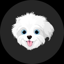 Bichon-Dog Logo