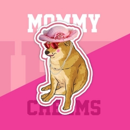 Mummy-Cheems-Inu Logo